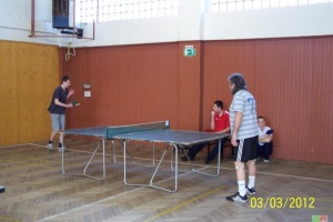Turnaj ve stolním tenise 3.3.2012