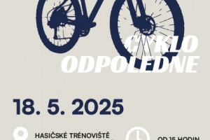 Cykloodpoledne pro děti 18.5.2025