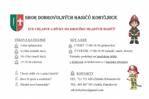 Nábor mladých hasičů