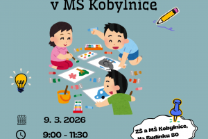 Den otevřených dveří v MŠ Kobylnice 9.3.2026