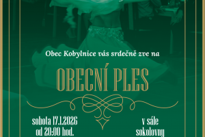 Obecní ples 17.1.2026