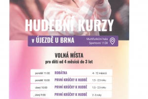 Hudební kurzy v Újezdě u Brna