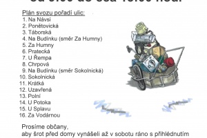 Sběr železného šrotu 25.10.2025