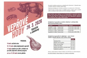 Vepřové hody 28.3.2026