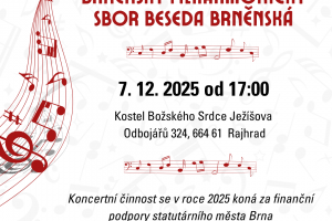 Koncert Beseda brněnská 2025