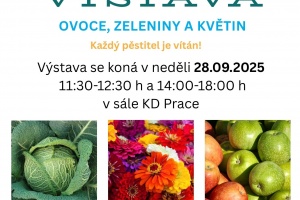 Podzimní výstava Prace 28.9.2025
