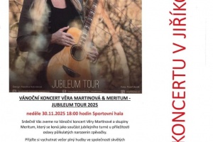 Vánoční koncert Věry Martinové 30.11.2025 Jiříkovice