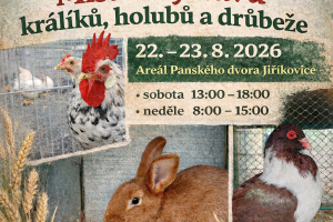 Výstava chovatelů Jiříkovice 22.-23.8.2026