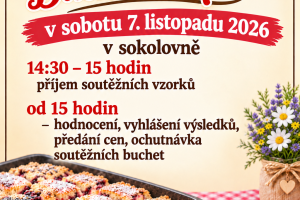 Kobylnická buchta na plech 7.11.2026