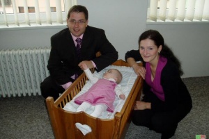 rodinka Vašíčková s dcerou Linduškou
